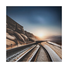 Load image into Gallery viewer, Railroad Matte Canvas