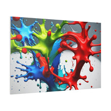 Load image into Gallery viewer, Splash colors Matte Canvas, Stretched