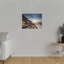 Load image into Gallery viewer, Railroad Matte Canvas