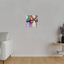Load image into Gallery viewer, Dripping Art Matte Canvas, Stretched, 0.75"