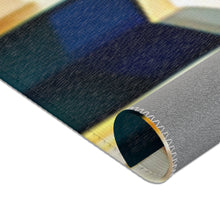 Load image into Gallery viewer, Yellow and Blue Area Rug