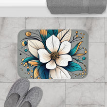 Load image into Gallery viewer, Floral Bath Mat