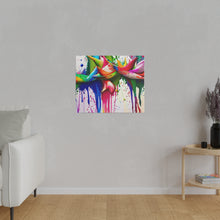 Load image into Gallery viewer, Dripping Art Matte Canvas, Stretched, 0.75"