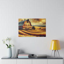 Load image into Gallery viewer, Barn Print On Matte Canvas
