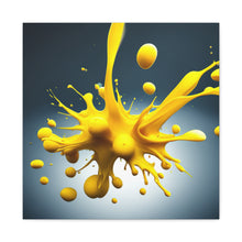 Load image into Gallery viewer, Yellow Matte Canvas, Stretched, 1.25&quot;
