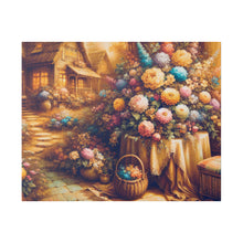 Load image into Gallery viewer, Floral Scene Matte Canvas
