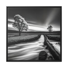 Load image into Gallery viewer, Swamp Matte Canvas, Black Frame
