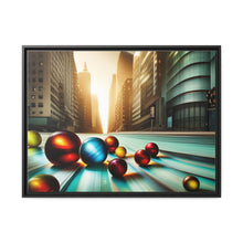 Load image into Gallery viewer, Marbles Matte Canvas, Black Frame
