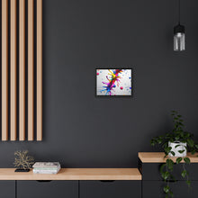 Load image into Gallery viewer, Unique Colorful Art Matte Canvas, Black Frame
