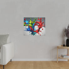 Load image into Gallery viewer, Splash colors Matte Canvas, Stretched
