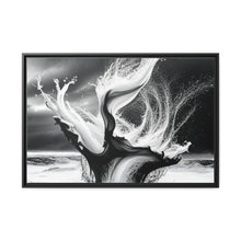 Load image into Gallery viewer, Unique Matte Canvas, Black Frame
