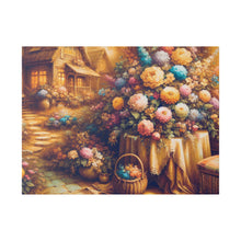 Load image into Gallery viewer, Floral Scene Matte Canvas
