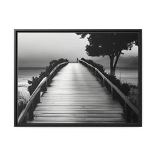 Load image into Gallery viewer, Bridge Matte Canvas, Black Frame
