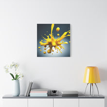 Load image into Gallery viewer, Yellow Matte Canvas, Stretched, 1.25&quot;
