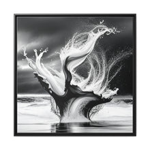 Load image into Gallery viewer, Unique Matte Canvas, Black Frame
