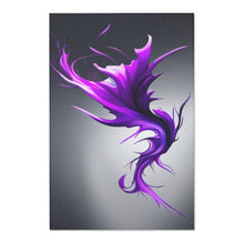 Load image into Gallery viewer, Unique purple design area rug
