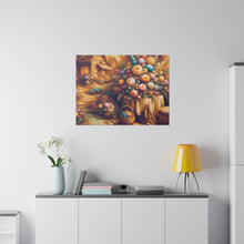 Load image into Gallery viewer, Floral Scene Matte Canvas
