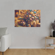 Load image into Gallery viewer, Floral Scene Matte Canvas
