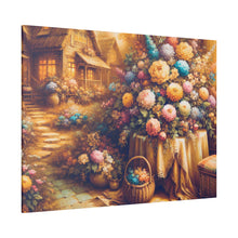 Load image into Gallery viewer, Floral Scene Matte Canvas
