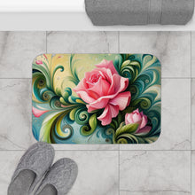 Load image into Gallery viewer, Floral Bath Mat
