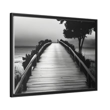 Load image into Gallery viewer, Bridge Matte Canvas, Black Frame
