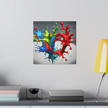 Load image into Gallery viewer, Splash colors Matte Canvas, Stretched
