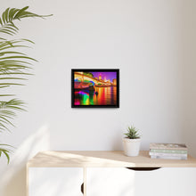Load image into Gallery viewer, Beautiful City Matte Canvas, Black Frame
