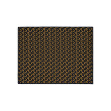 Load image into Gallery viewer, Black/Gold Heavy Duty Floor Mat
