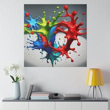 Load image into Gallery viewer, Splash colors Matte Canvas, Stretched
