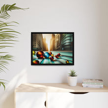 Load image into Gallery viewer, Marbles Matte Canvas, Black Frame

