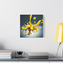 Load image into Gallery viewer, Yellow Matte Canvas, Stretched, 1.25&quot;
