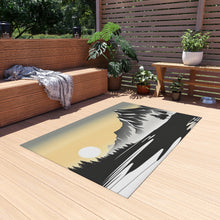 Load image into Gallery viewer, Cool Mountain Scene Outdoor Rug
