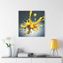 Load image into Gallery viewer, Yellow Matte Canvas, Stretched, 1.25&quot;
