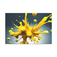 Load image into Gallery viewer, Yellow Matte Canvas, Stretched, 1.25&quot;
