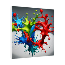Load image into Gallery viewer, Splash colors Matte Canvas, Stretched
