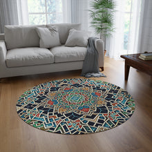 Load image into Gallery viewer, Unique Round Rug
