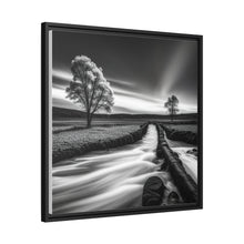 Load image into Gallery viewer, Swamp Matte Canvas, Black Frame
