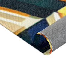 Load image into Gallery viewer, Yellow and Blue Area Rug
