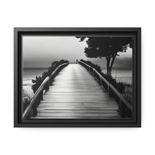 Load image into Gallery viewer, Bridge Matte Canvas, Black Frame
