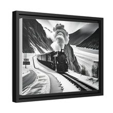 Load image into Gallery viewer, Train Matte Canvas, Black Frame
