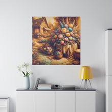 Load image into Gallery viewer, Floral Scene Matte Canvas
