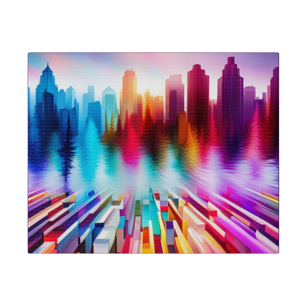 Very Unique Matte Canvas, Stretched, 0.75