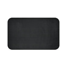 Load image into Gallery viewer, Black/Grey Bath Mat
