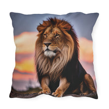 Load image into Gallery viewer, Lion Outdoor Pillow
