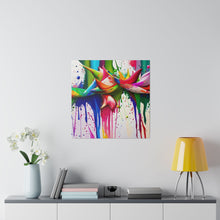 Load image into Gallery viewer, Dripping Art Matte Canvas, Stretched, 0.75&quot;
