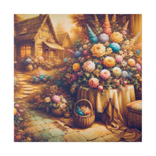 Load image into Gallery viewer, Floral Scene Matte Canvas
