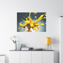 Load image into Gallery viewer, Yellow Matte Canvas, Stretched, 1.25&quot;
