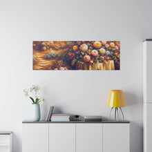 Load image into Gallery viewer, Floral Scene Matte Canvas
