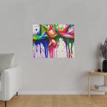 Load image into Gallery viewer, Dripping Art Matte Canvas, Stretched, 0.75&quot;
