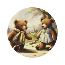 Load image into Gallery viewer, Teddy Bear polyester round rug
